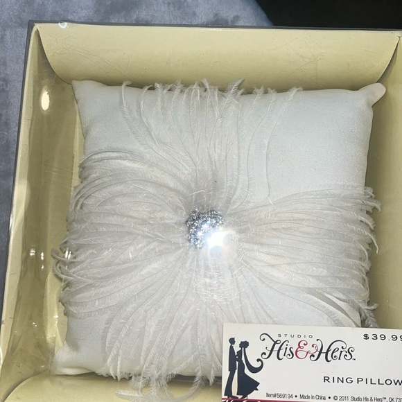 Ring Pillow and Guest Book Pen for Wedding - Picture 2 of 4